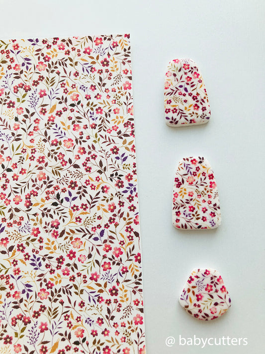 Little Red Meadow - Image Transfer Paper