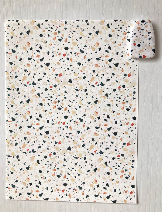 Speckle Terrazzo Pattern - Image Transfer Paper