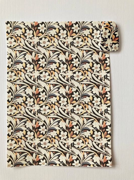 Decorative Traditional Floral Pattern - Image Transfer Paper