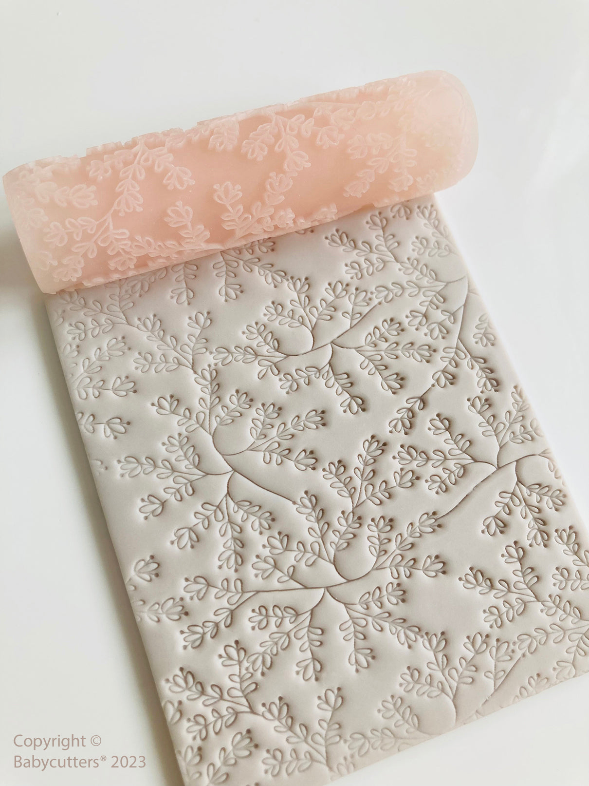 *NEW* Debossed Small Cute Flower Bloom - Texture Roller