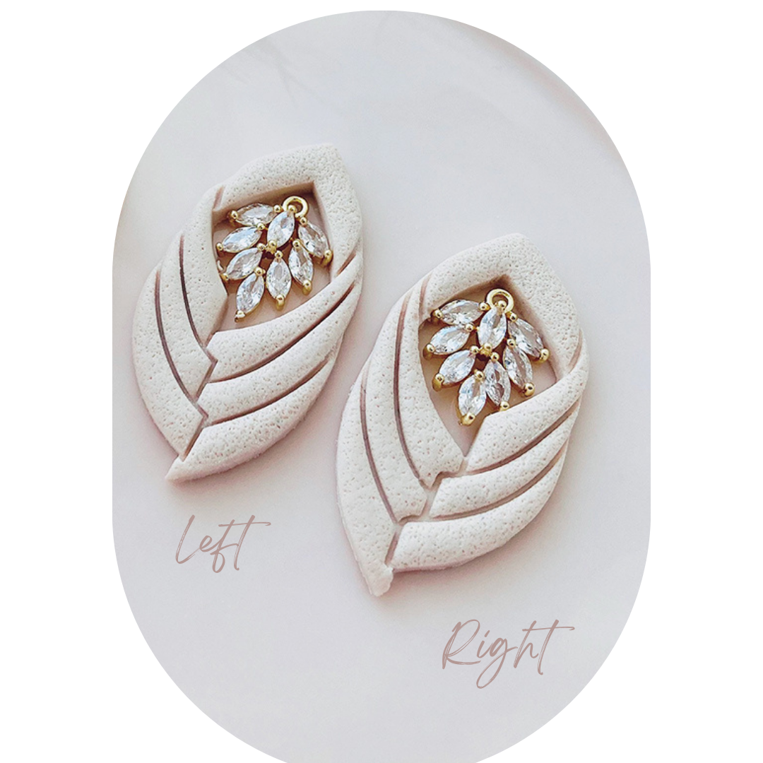 Shell Inspired Dangle Drop