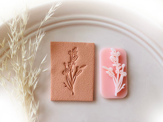 Flower Wheat Stamp