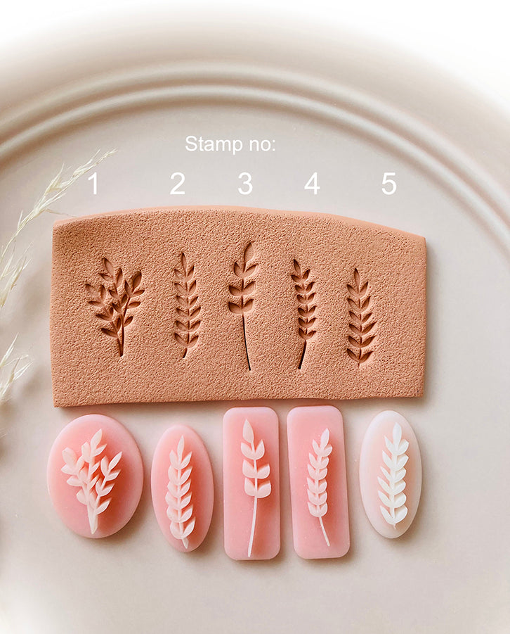 Set of Leaf Stamp