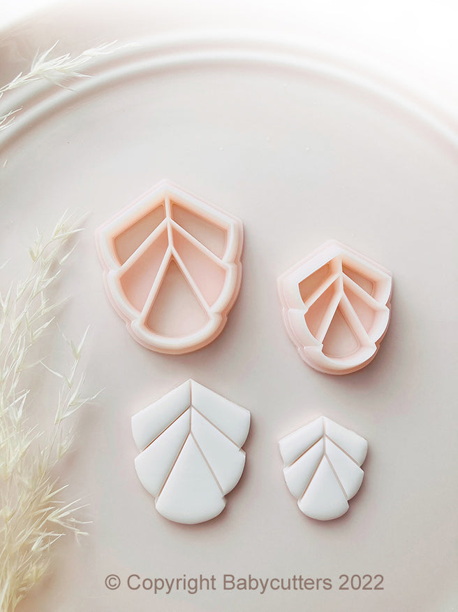 Geometry Fan Leaf Shape Cutter