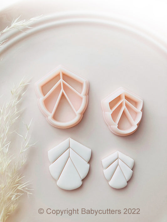 Geometry Fan Leaf Shape Cutter
