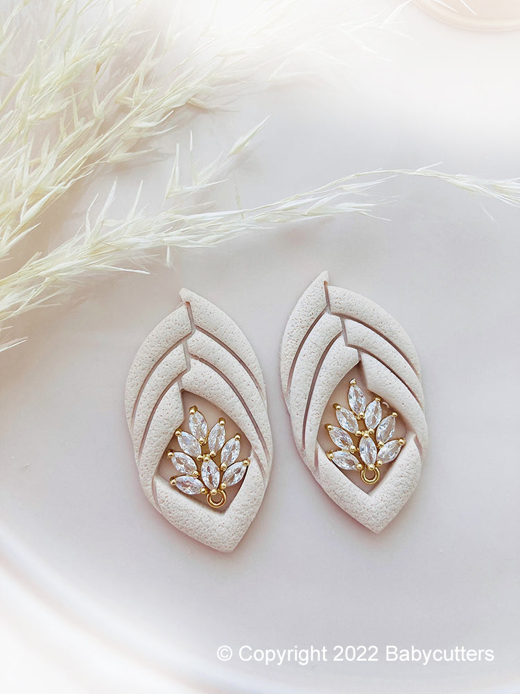 Shell Inspired Dangle Drop