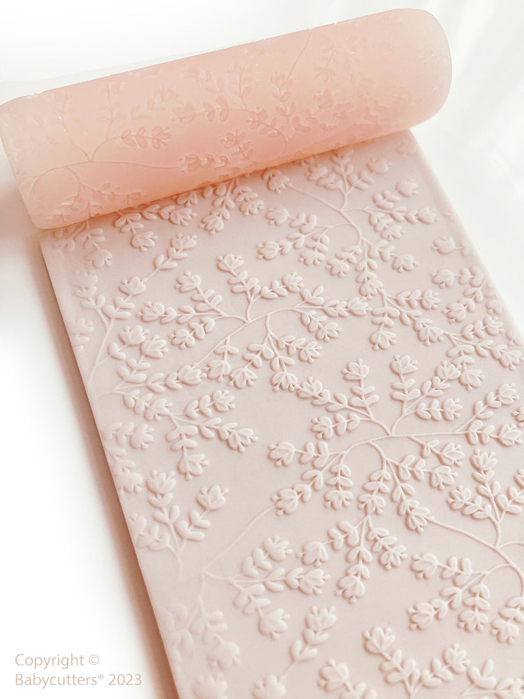 *NEW* Debossed Small Cute Flower Bloom - Texture Roller