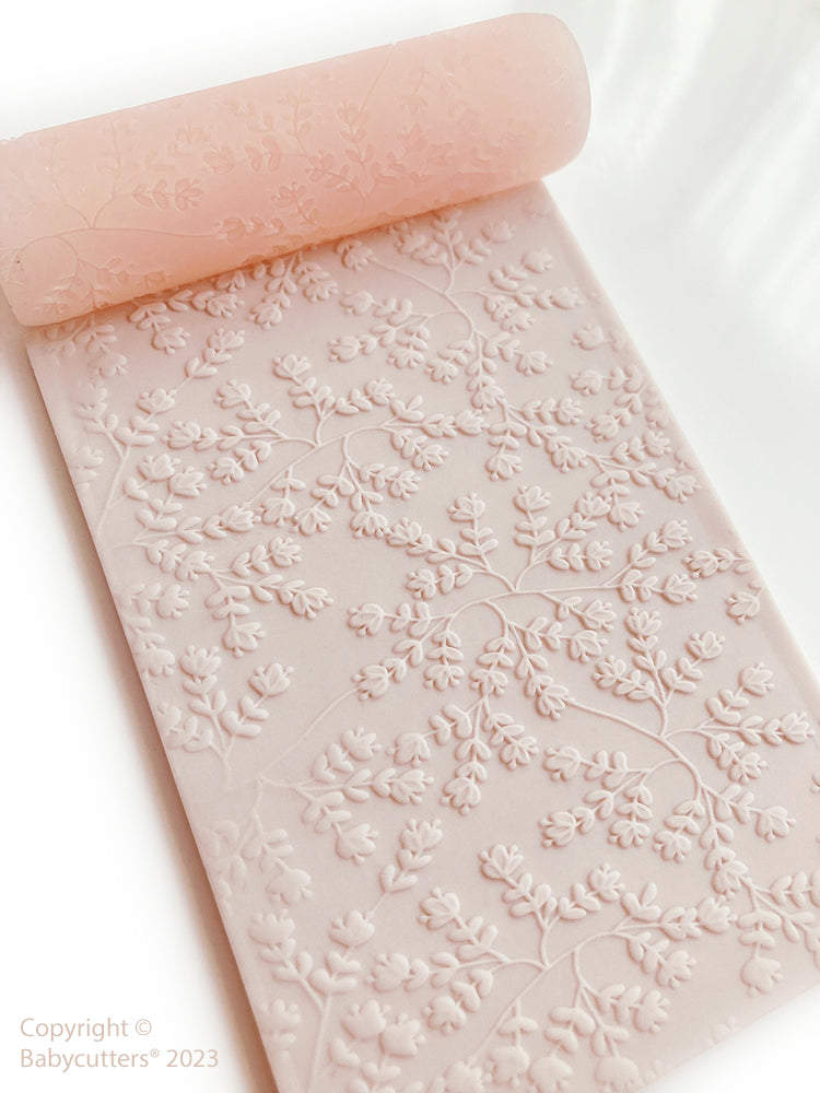 *NEW* Debossed Small Cute Flower Bloom - Texture Roller