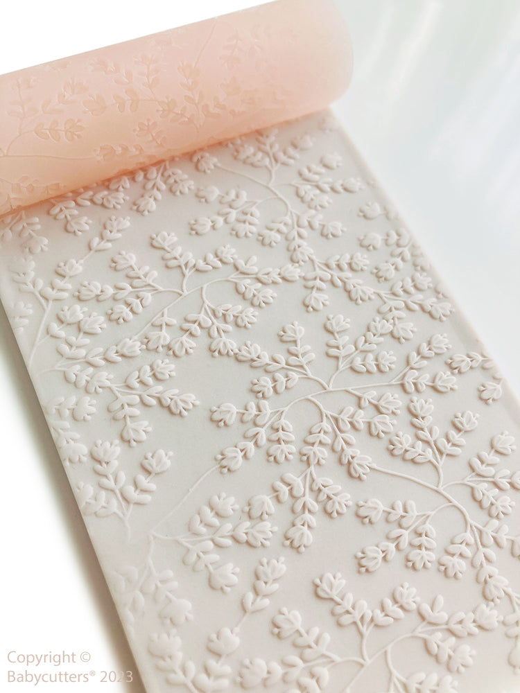 *NEW* Debossed Small Cute Flower Bloom - Texture Roller