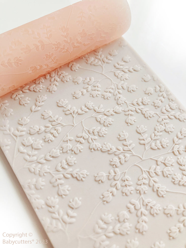 *NEW* Debossed Small Cute Flower Bloom - Texture Roller