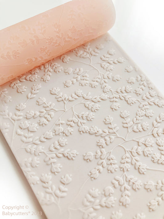 *NEW* Debossed Small Cute Flower Bloom - Texture Roller