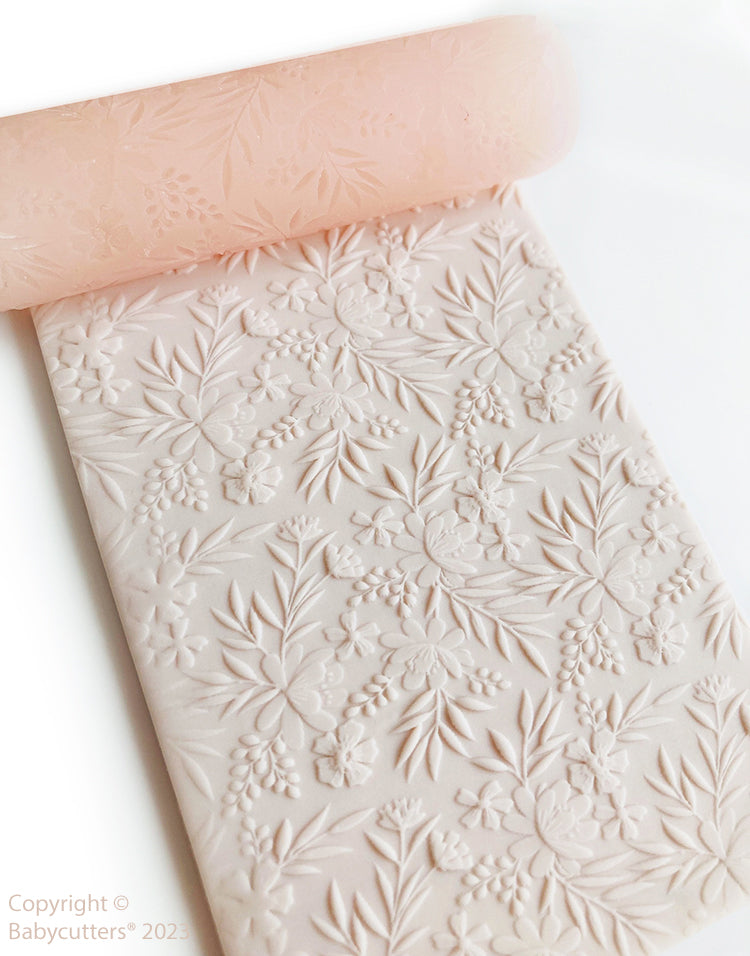 *NEW*  Summer Flower Polymer Clay - 70mm long - Small Roller