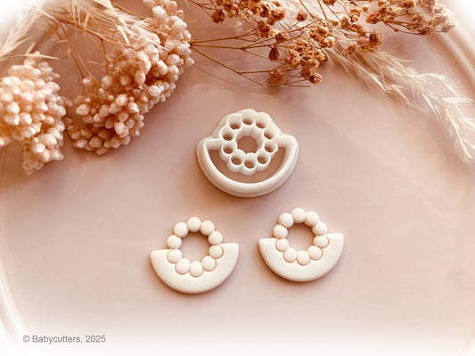 Full Round Circle Dot Cutter Shape  - Polymer Clay Cutter Tools