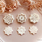 Snowflake Flower Pattern Summer Cutter - Polymer Clay Cutter Tools