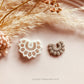Half Sun Boho Style Fan Pattern Cutter Shape - Polymer Clay Cutter Tools