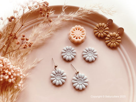 Cute Flower Pattern Summer Cutter - Polymer Clay Cutter Tools