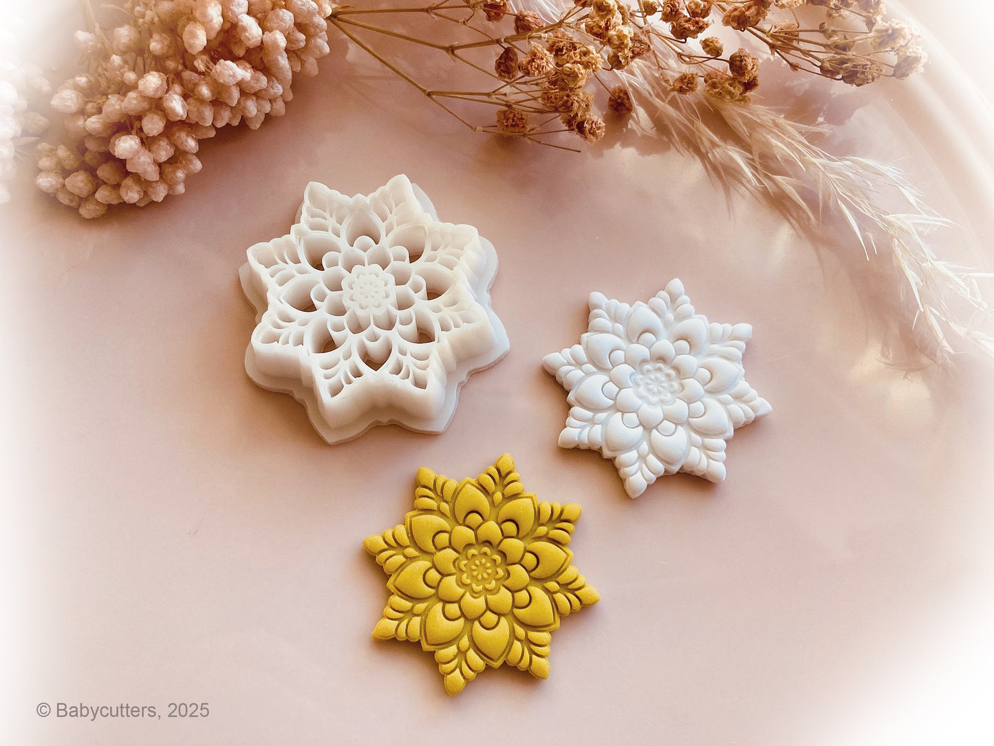 Flower Pattern Cutter - Polymer Clay Cutter Tools