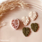 Monstera Leaf Shape Polymer Clay Jewellery Cutter