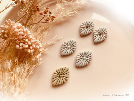 Diamond Boho Pattern Style Cutter Shape - Polymer Clay Cutter Tools