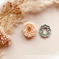 Flower Pattern Cutter Shape with Hole 25mm by Height - Polymer Clay Cutter Tools
