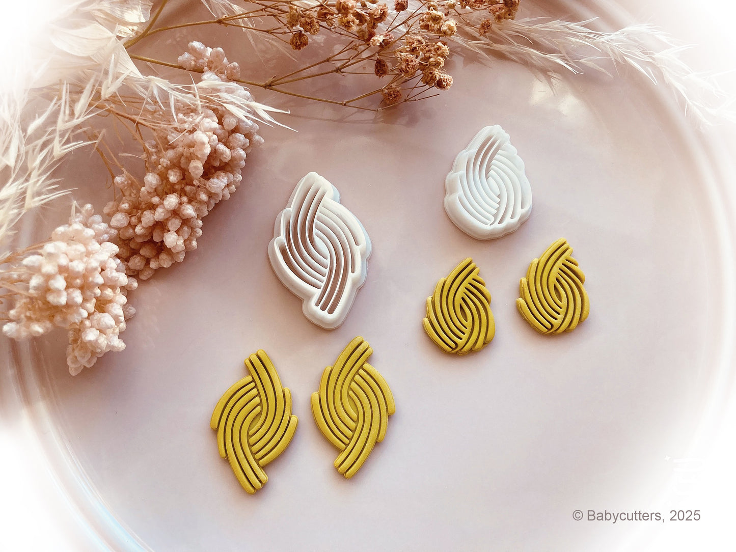 Wiggly Pattern Shape Cutter  - Polymer Clay Cutter Tools