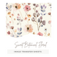 Sweet Botanical Floral Pattern - Image Transfer Paper