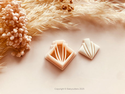 Art Deco Style Elegant Cutter - Polymer Clay Cutter Tools