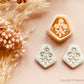 Cute Flower Pattern Diamond Shape Cutter - Polymer Clay Cutter Tools