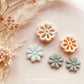 Cute Abstract Flower Pattern Summer Cutter - Polymer Clay Cutter Tools