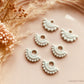 Rounded Circle Boho Pattern Cutter Shape with Hole - Polymer Clay Cutter Tools