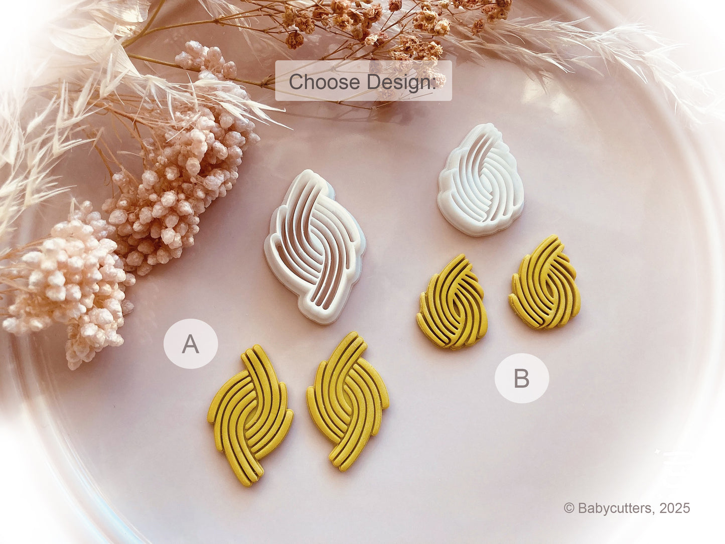 Wiggly Pattern Shape Cutter  - Polymer Clay Cutter Tools