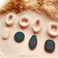 All Sorted Circle Pattern Boho Cutter Shape  - Polymer Clay Cutter Tools