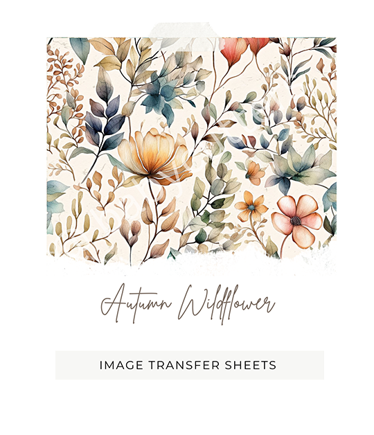 Autumn Wildflower -  Image Transfer Paper