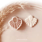 Art Deco Scallop Shell Fan Shape Polymer Clay Jewellery Cutter - Measurement is 27mm by Height