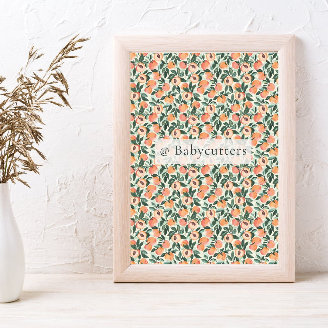 Peach Pattern 1 - Image Transfer Paper