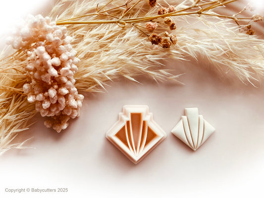 Art Deco Style Elegant Cutter - Polymer Clay Cutter Tools