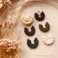 Abstract Boho Style Fan Pattern Cutter Shape - Polymer Clay Cutter Tools