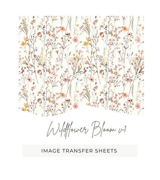 Wildflower Bloom v1 - Image Transfer Paper