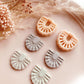 Boho Fan Pattern Polymer clay Cutter Shape