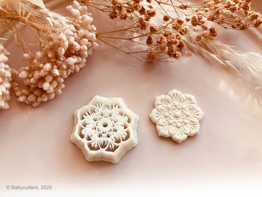 Flower Pattern Cutter - Polymer Clay Cutter Tools