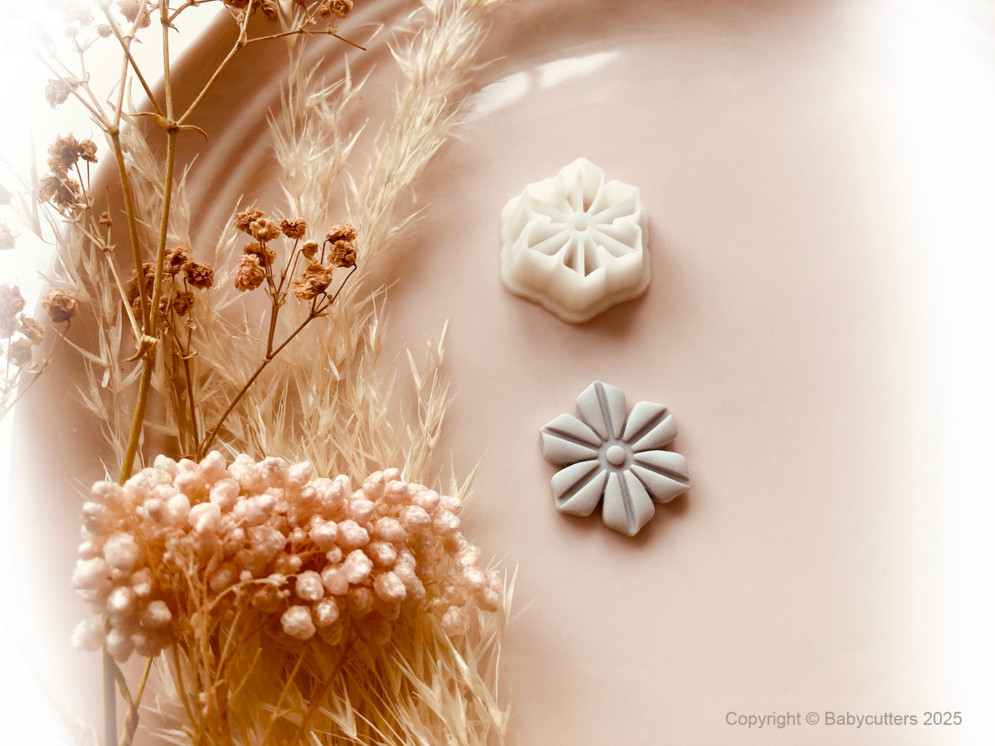 Cute Abstract Flower Pattern Summer Cutter - Polymer Clay Cutter Tools