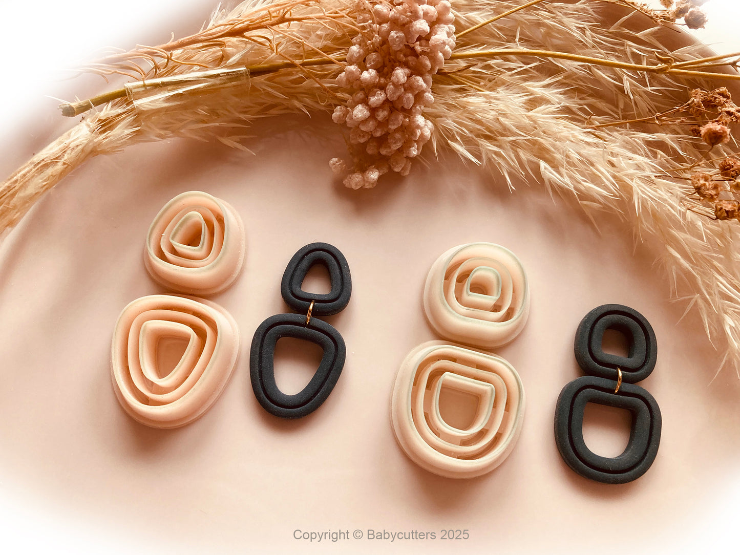 Abstract Shape Polymer Clay Cutter 30mm
