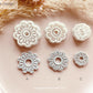 Boho Style Flower Pattern Summer Cutter - Polymer Clay Cutter Tools