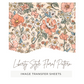 Liberty Style Floral Pattern - Image Transfer Paper