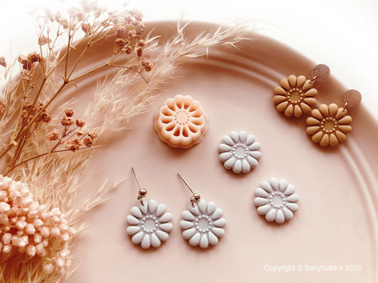 Cute Flower Pattern Summer Cutter - Polymer Clay Cutter Tools