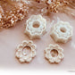 Long or Round Flower Pattern Summer Cutter with Hole - Polymer Clay Cutter Tools