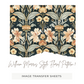 William Morris Floral Style Pattern 1 /Image Transfer Paper