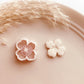 Abstract Cute Flower Shape Polymer Clay Jewellery Cutter