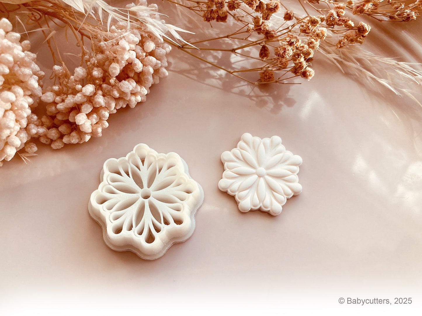 Snowflake Flower Pattern Summer Cutter - Polymer Clay Cutter Tools