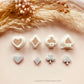 Club Spade Diamond Heart Card Shape Cutter - Polymer Clay Tools